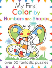 Load image into Gallery viewer, My First Color By Numbers and Shapes