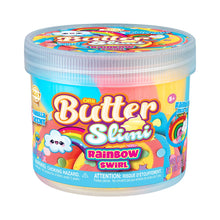 Load image into Gallery viewer, Butter Slimi Rainbow Swirl Slime