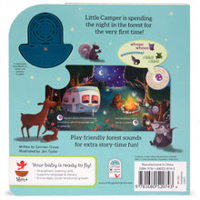 Load image into Gallery viewer, Brave Little Camper Interactive Camping Sound Book