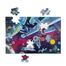 Load image into Gallery viewer, Melissa & Doug- Glow-in-The-Dark Outer Space Floor Puzzle