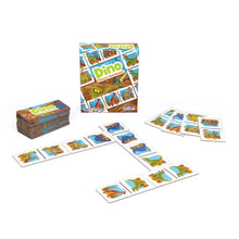 Load image into Gallery viewer, Picture Dominoes: Dino Game for Ages 3+