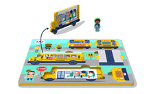 Load image into Gallery viewer, School Bus Play Puzzle