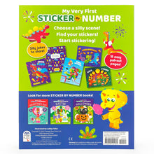 Load image into Gallery viewer, Dinosaurs Stick By Number Activity Book