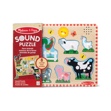 Load image into Gallery viewer, Melissa & Doug Farm Animals Sound Puzzle