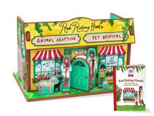 Load image into Gallery viewer, Red Riding Hood's Animal Hospital Book and Playset