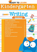 Load image into Gallery viewer, Ready to Learn: Kindergarten Writing Workbook by Editors of Silver Dolphin Books: Paperback; 64 pages / English