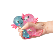 Load image into Gallery viewer, Scrunchems® Sugar Axolotl Squishy Fidget Toy (1pc)