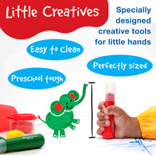 Load image into Gallery viewer, Little Creatives Easy Grasp Finger Crayons Set of 6