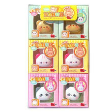 Load image into Gallery viewer, Animal Toast Keychain Clicker Toy Cute Bread Keyring