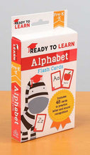 Load image into Gallery viewer, Ready to Learn: Pre-K-K Alphabet Flash Cards by Editors of Silver Dolphin Books: Flashcards; 48 pages / English