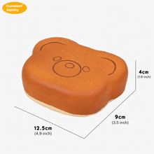 Load image into Gallery viewer, Bear Toast Slow Rise Squishy