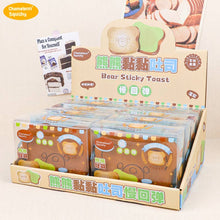 Load image into Gallery viewer, Bear Toast Slow Rise Squishy