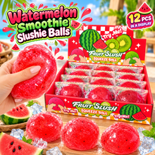 Load image into Gallery viewer, Watermelon Smoothie Slushie Balls — Fruit Slush Squeeze Ball