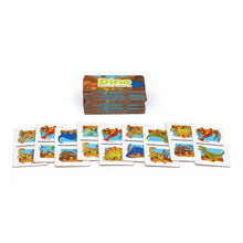 Load image into Gallery viewer, Picture Dominoes: Dino Game for Ages 3+