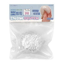 Load image into Gallery viewer, SNOW SQUISH – Clear Jelly Bead Stress Ball
