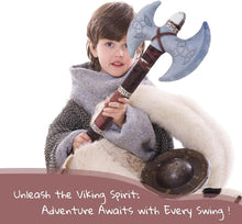 Load image into Gallery viewer, Little Vikings Double Blade Plush Battle Axe