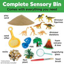 Load image into Gallery viewer, Sensory Bin Dinosaur Dig Activity Bin for Kids