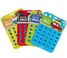 Load image into Gallery viewer, On the Way Games Road Trip Bingo, Travel Game