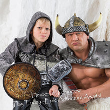 Load image into Gallery viewer, Little Vikings Hammer & Shield Playset