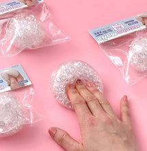 Load image into Gallery viewer, SNOW SQUISH – Clear Jelly Bead Stress Ball