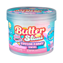 Load image into Gallery viewer, Butter Slimi Cotton Candy Swirl Slime