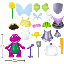 Load image into Gallery viewer, Fisher Price Barney Dress Up Figure Set