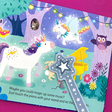 Load image into Gallery viewer, Usborne: Wand Books - Unicorn Magic sound book