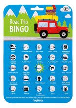 Load image into Gallery viewer, On the Way Games Road Trip Bingo, Travel Game