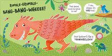 Load image into Gallery viewer, Was That Your Bottom, Dinosaur? sound book : Usborne