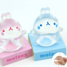 Load image into Gallery viewer, Molang Clear Mochi Squishy