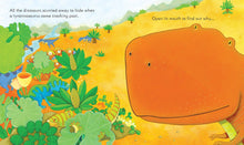Load image into Gallery viewer, Usborne: Peek Inside Dinosaurs - Lift a Flap Board Book