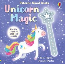 Load image into Gallery viewer, Usborne: Wand Books - Unicorn Magic sound book