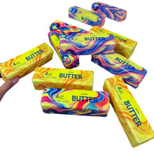Load image into Gallery viewer, Tie Dye Butter Squishy – Viral “Looks Like Butter” Stress