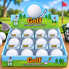 Load image into Gallery viewer, Golf Crunchy Squeeze Toy — ASMR Crunch Golf Ball Squishy