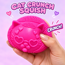 Load image into Gallery viewer, Cat Crunch Squish ASMR Textured Stress Toy