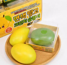 Load image into Gallery viewer, New! Magic Color Mango Crunch Squishy – ASMR!