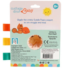 Load image into Gallery viewer, Cuddle Puppy Crinkle Puppet Book