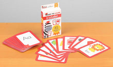 Load image into Gallery viewer, Ready to Learn: Pre-K-K Alphabet Flash Cards by Editors of Silver Dolphin Books: Flashcards; 48 pages / English