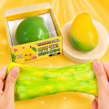 Load image into Gallery viewer, New! Magic Color Mango Crunch Squishy – ASMR!