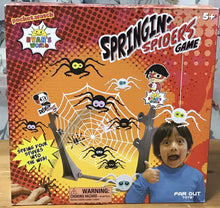 Load image into Gallery viewer, Ryan's World Springin' Spiders Game