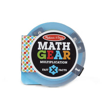 Load image into Gallery viewer, Melissa & Doug- Math Gear Fast Facts: Multiplication