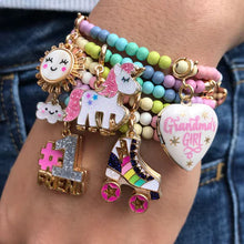 Load image into Gallery viewer, Charm It!- Gold Rollerskate Charm