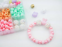 Load image into Gallery viewer, Easter DIY Stretchy Bracelet Craft Kit For Kids, Bunny Gift