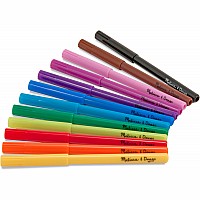 Load image into Gallery viewer, Melissa & Doug- 12 Washable Non-Roll Markers