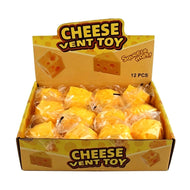 Cheese Cube Squeeze Squishy Stress Relief Toy