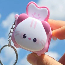 Load image into Gallery viewer, Animal Toast Keychain Clicker Toy Cute Bread Keyring
