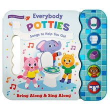 Load image into Gallery viewer, Everybody Potties Potty Training Sound Book
