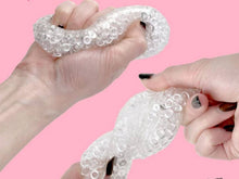 Load image into Gallery viewer, SNOW SQUISH – Clear Jelly Bead Stress Ball
