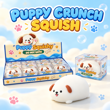 Load image into Gallery viewer, Puppy Crunch Squish ASMR Squishy — Individually Boxed
