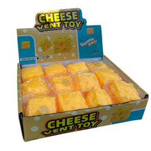 Load image into Gallery viewer, Cheese Vent Toy – Viral Cheese Squishy Stress Toys
